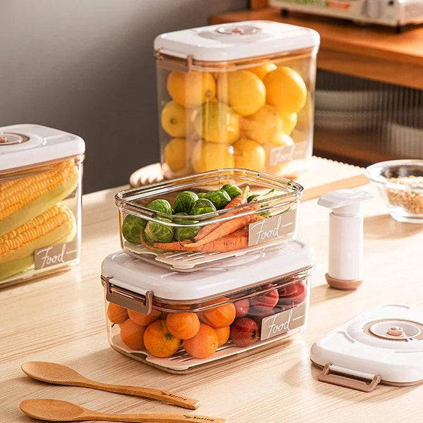 FreshVault Pro: The Vacuum-Sealed Food Storage System for a Zero-Waste Kitchen - Inusitado Incanto