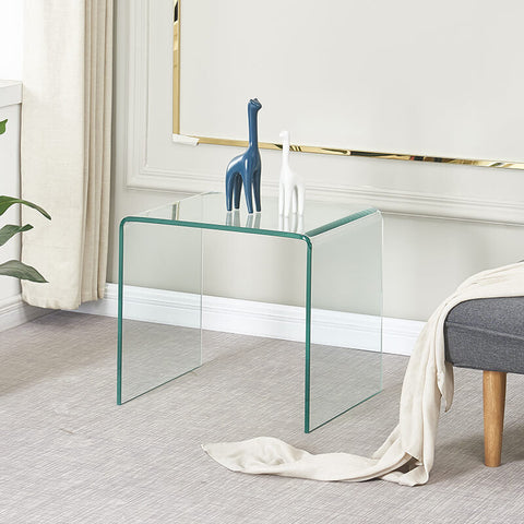 Tempered Glass Side & End Table