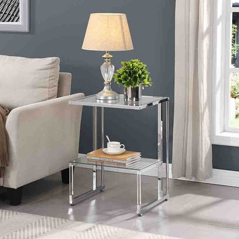 Acrylic Glass End Table