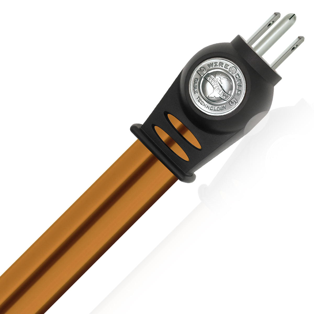 Silver Electra 7 Power Cord - 12 AWG | Wireworld