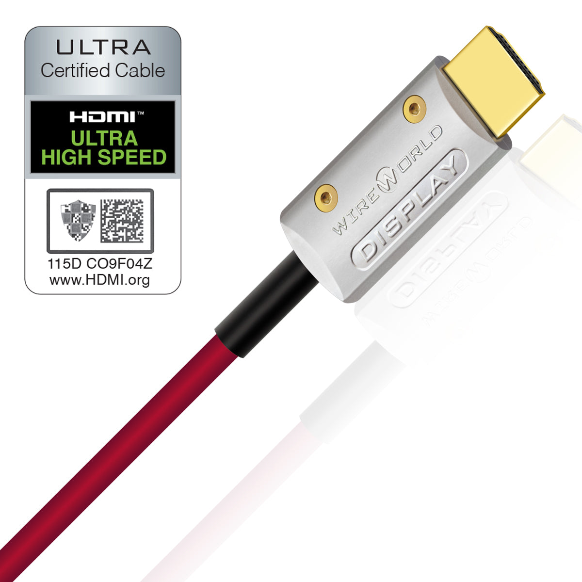 WIREWORLD Stellar Fiber Optic HDMI 2.1 Audio/Video 8K/48Gbps Cable