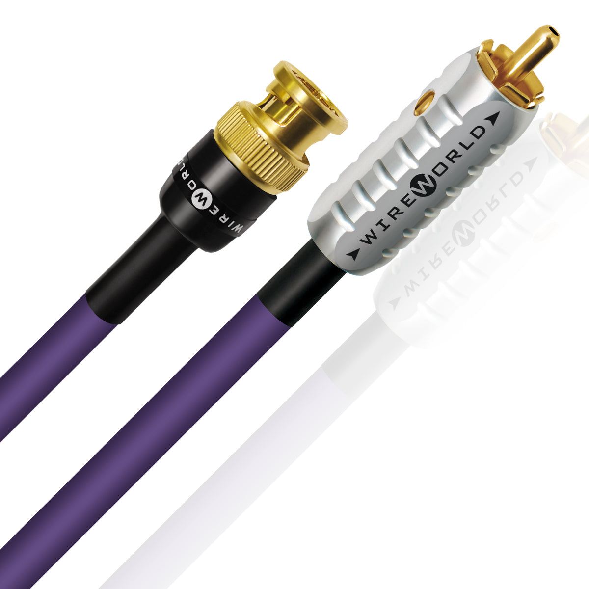 Wireworld Starlight 8 Coaxial Cable w/ 75 Ohm RCA/BNC Plugs