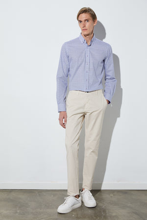 Cotton Stretch Man Pant Grey – 7 Camicie
