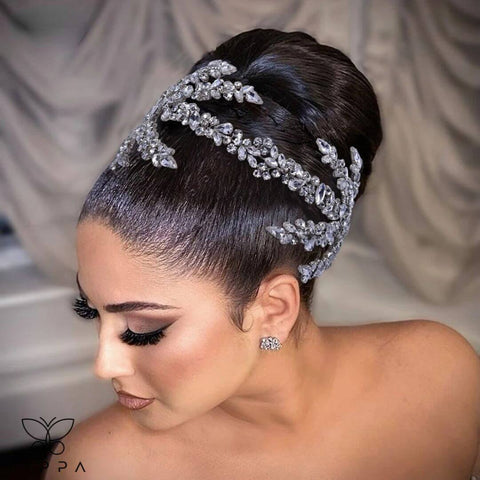 Bridal Tiara for Hair Updo