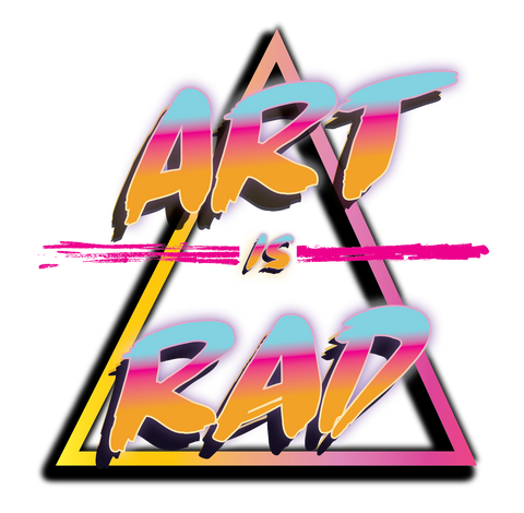 Art Is Rad "Action" logo