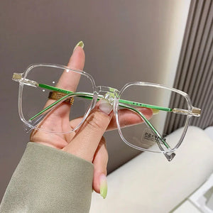 Square Transparent Eyeglasses - Carter Allen