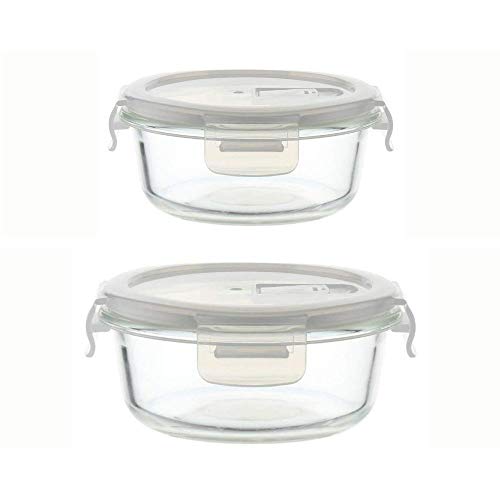 Rectangular Glass Storage Container With Air Vent Lid (400ml, 620 ml, 1000  ml)