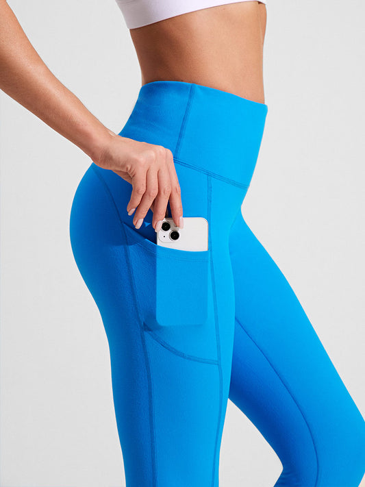 MELDVDIB High Waist Yoga Pants with Pockets, Tummy Control Workout Running Yoga  Leggings for Women 