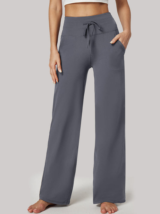 Buy IUGA Bootcut Yoga Pants with Pockets for Women High Waist Workout  Bootleg Pants Tummy Control, 4 Pockets Work Pants for Women Online at  desertcartIreland