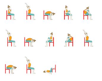 Chair Yoga Sequence