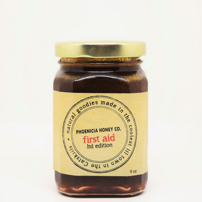 First Aid Ltd Edition Infused Raw Local Honey