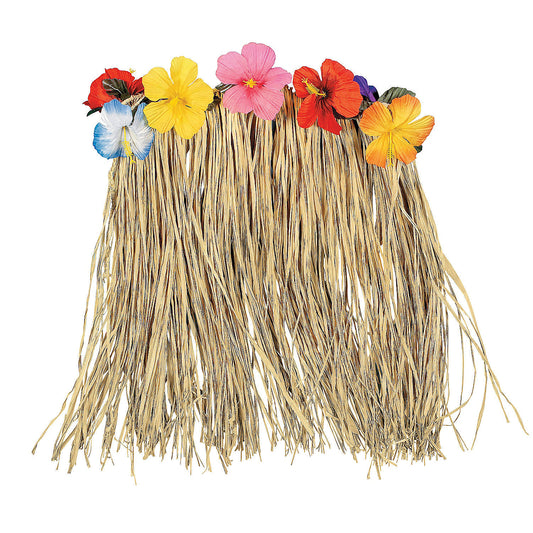  Tigeen 6 Pcs Coconut Bra Hawaiian Grass Hula Skirt