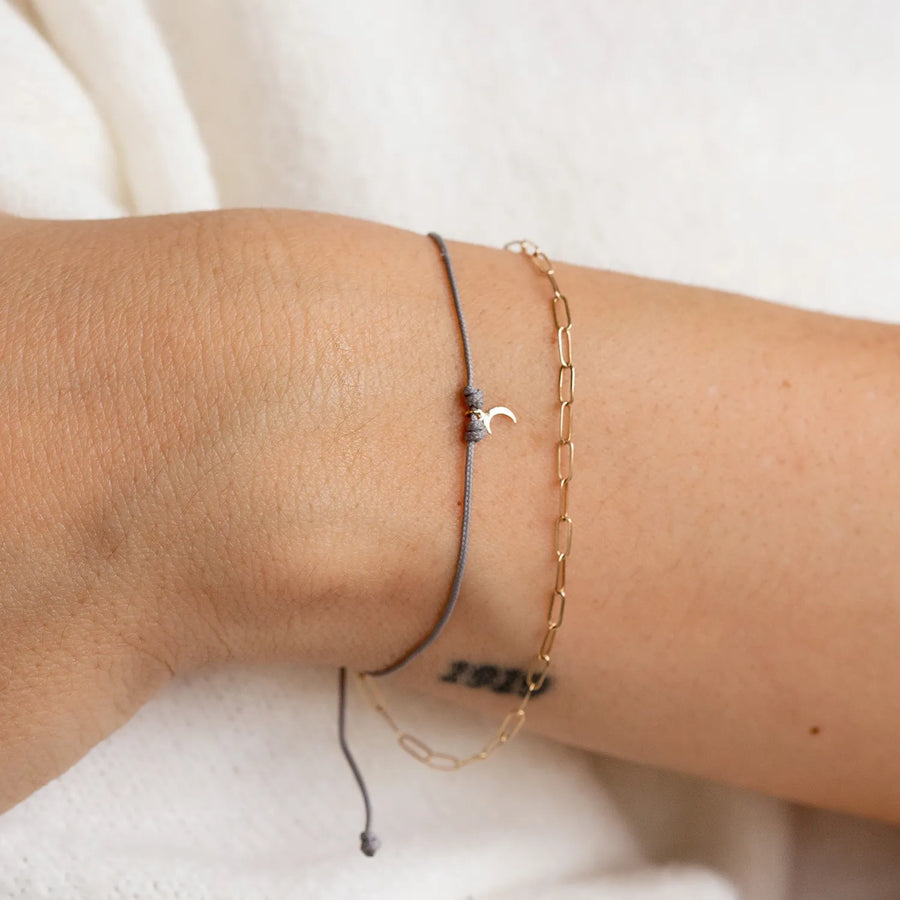 lasso bracelet - 14k yellow gold