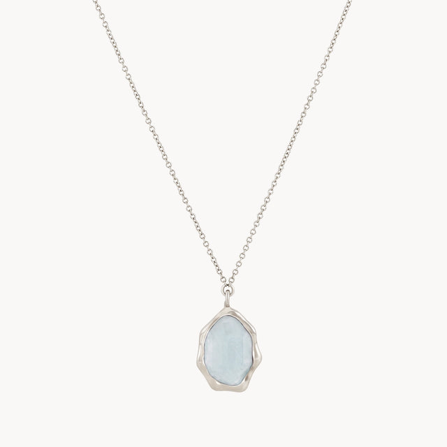 Chalcedony 3 Drop Necklace