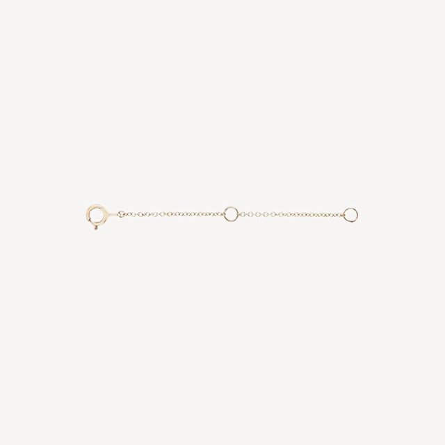 Extension chain · chain extender · chain extend · 24k gold plated brass ·  adjustable chain · extra chain