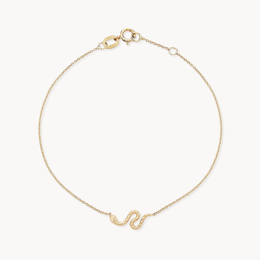 lasso bracelet - 14k yellow gold