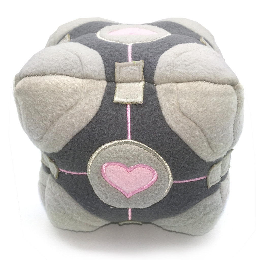 weighted companion cube plush