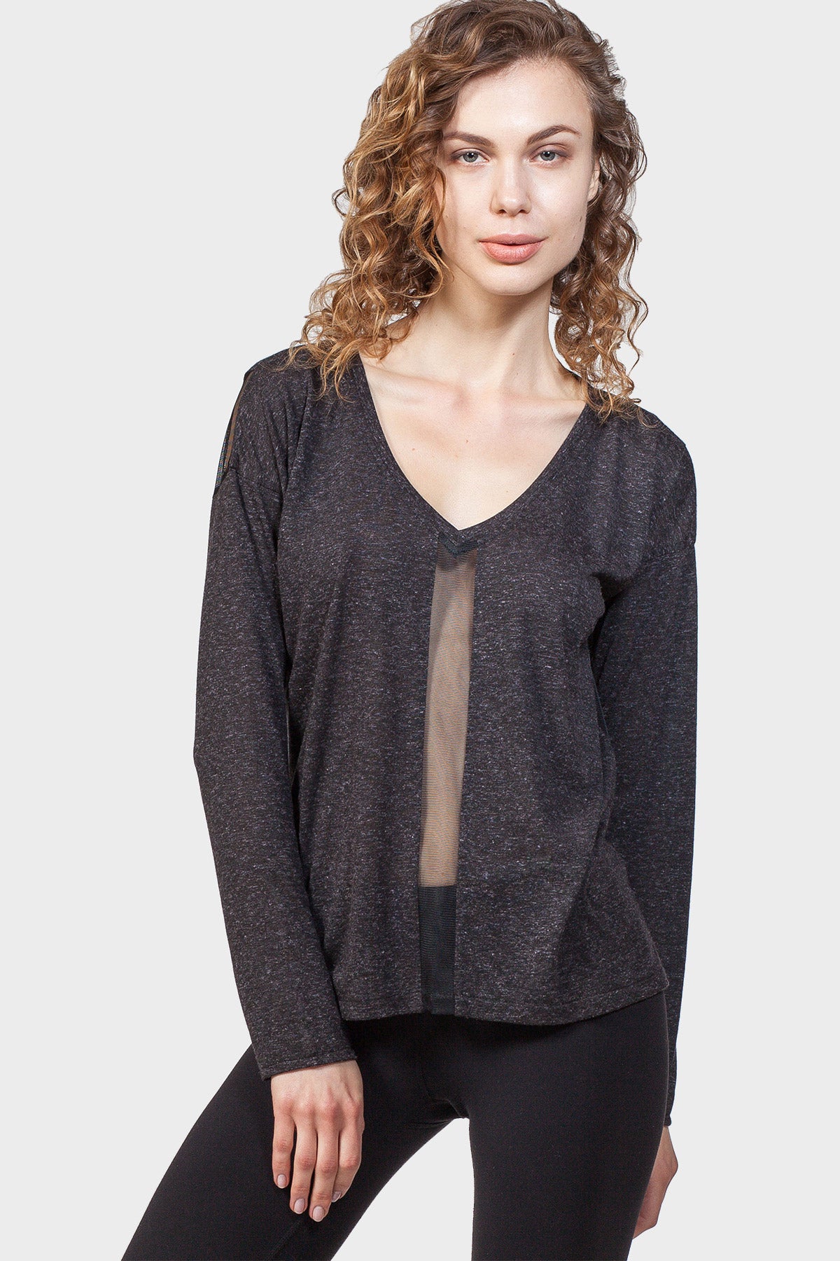 mesh sweatshirt womens