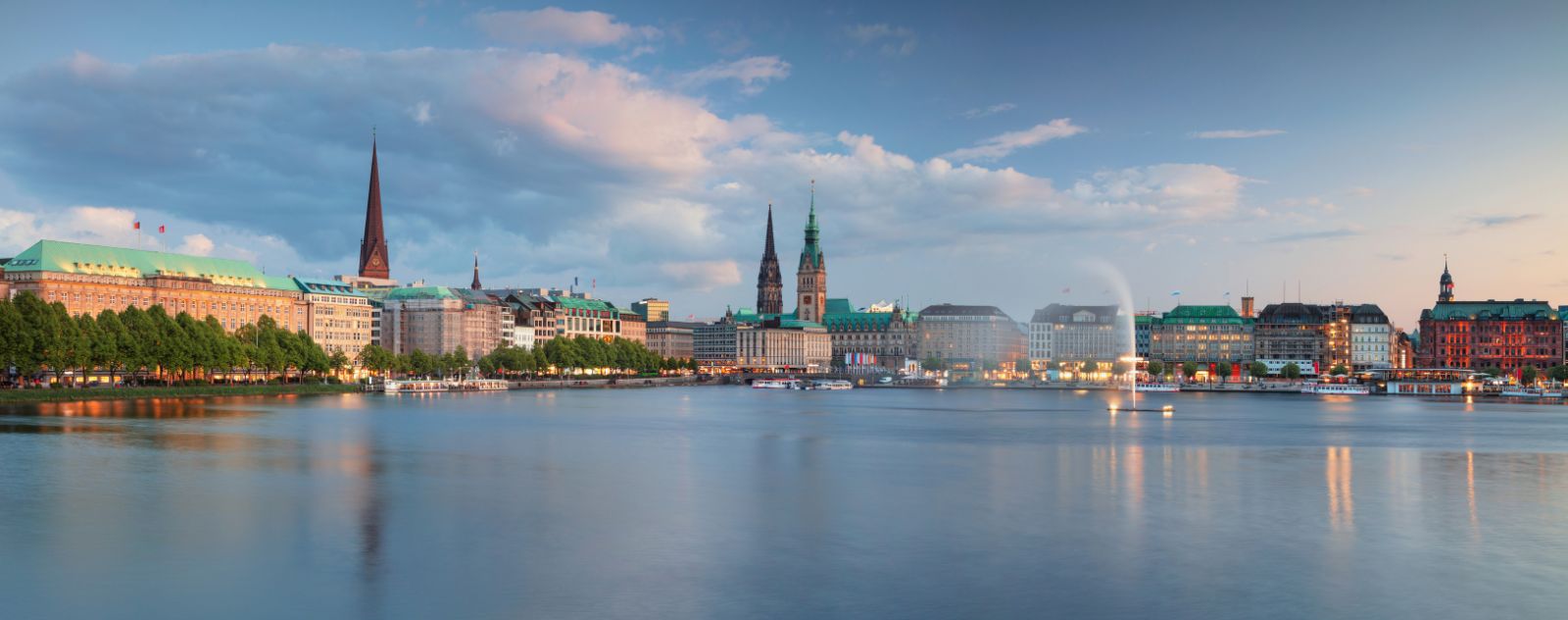 Hamburg panoramic view