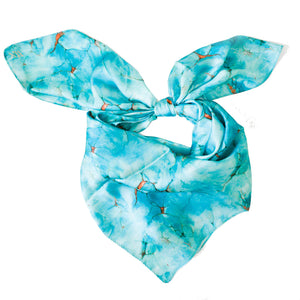 WHIPPING WILD RAGS TURQUOISE STONE WILD RAG - Wise Street Mercantile & Suite