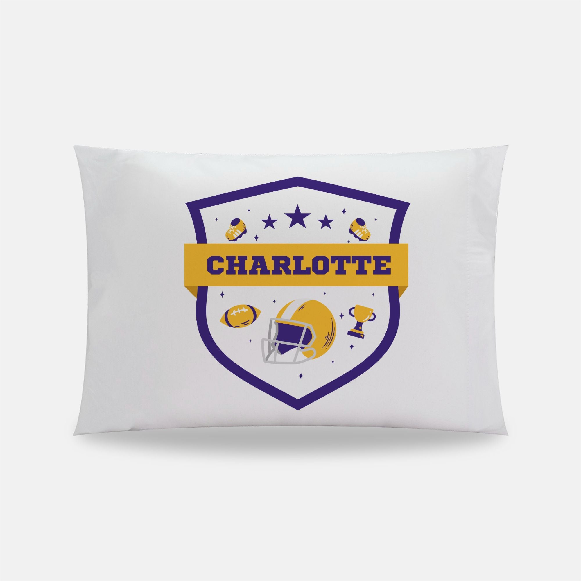 NFL Sweet Dreams Personalized Toddler Pillowcase