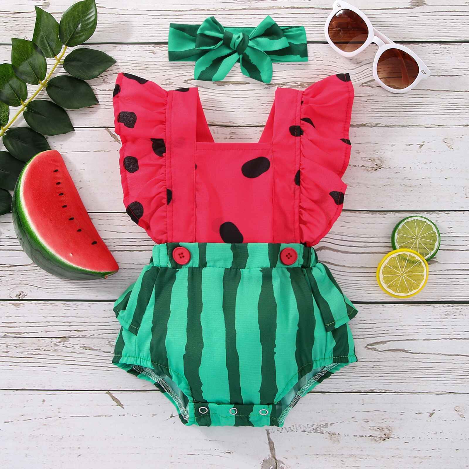 Watermelon Bliss Romper