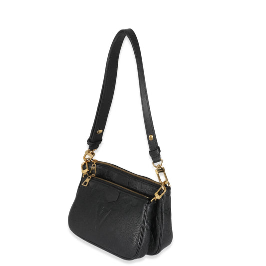 Louis Vuitton Black Empreinte Maida Hobo – Bagsers