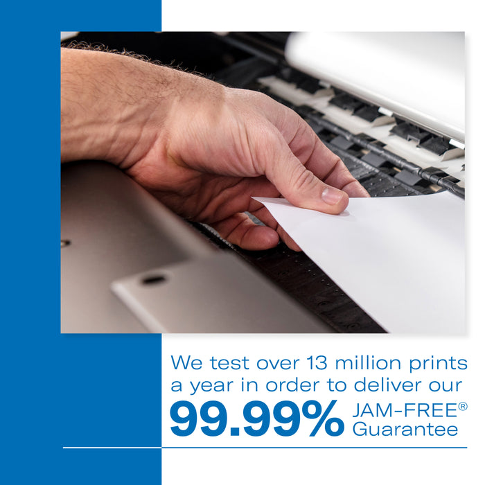 Hammermill Laser Print Perforated 8.5 x 11 28/70 White Paper 500