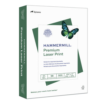 HAMMERMILL® SUPER-PREMIUM PAPER, CANARY COLOR, 500 SHEETS/REAM - Multi  access office