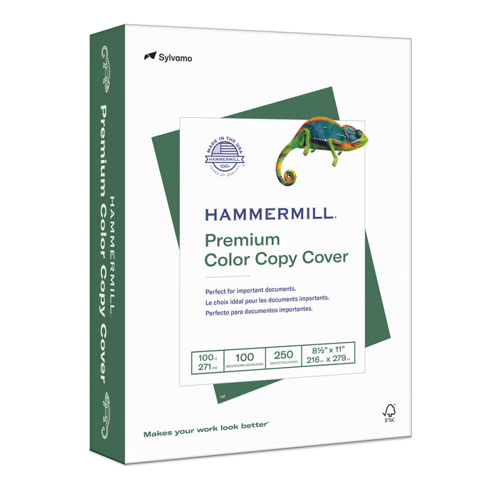 Hammermill Premium Color Copy Print Paper, 100 Bright, 28lb, 8.5 x 11,  Photo White, 500/Ream (102467)