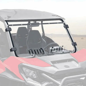 2021+ Can-Am Commander 1000/700 Vented Front Windshield - StarknightMT - Can Am Commander Windshield