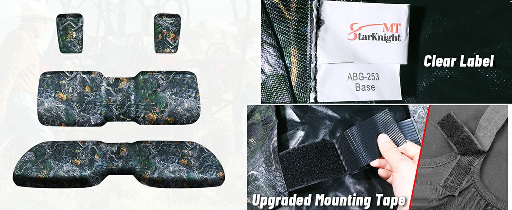 pioneer 700/700-4 camo seat cover Easy & Fast Installation