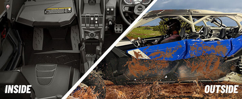 Prevent Mud, Dirt, Water, Sand Coming in Driver Cab!