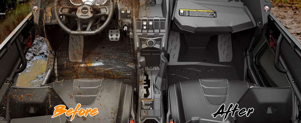 Prevent Mud, Dirt, Water, Sand Coming in Driver Cab!