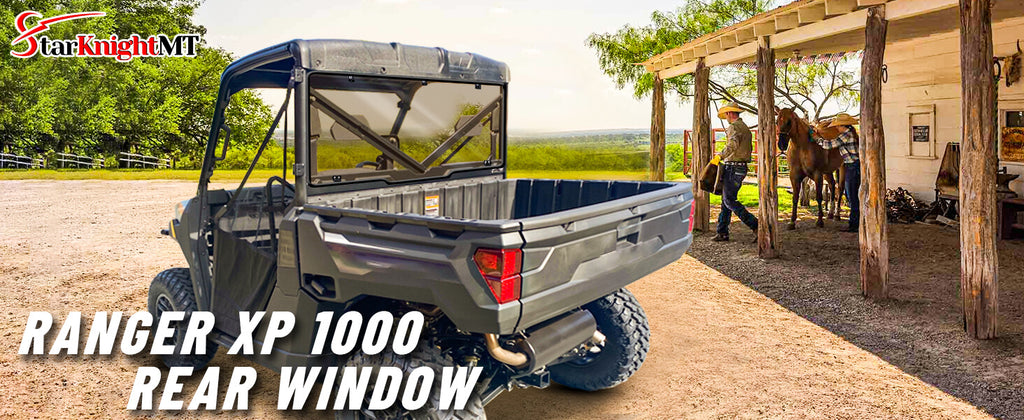 ranger xp 1000 rear window