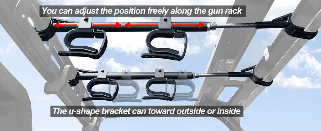 adjust the position gun holder