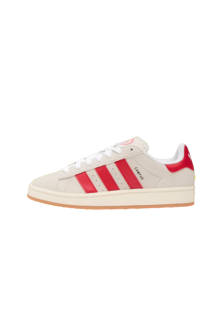 Adidas Campus 00's Crystal White Better Scarlet