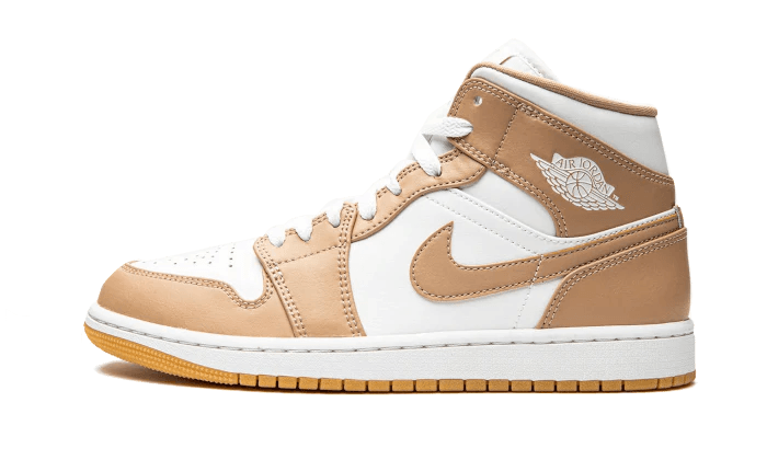 Air Jordan 1 Mid Hemp Tan Gum