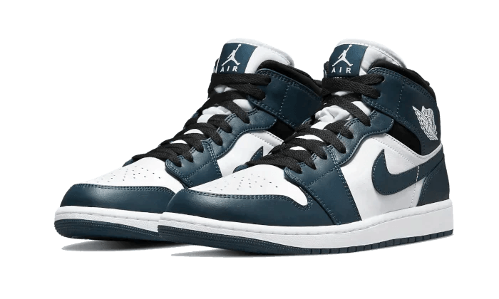 Air Jordan 1 Mid Dark Teal (Armory Navy)