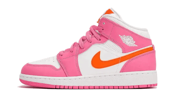 Air Jordan 1 Mid Pinksicle Orange