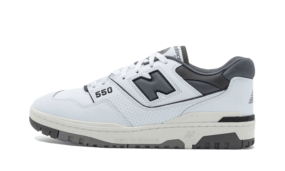 New Balance 550 White Grey Dark Grey