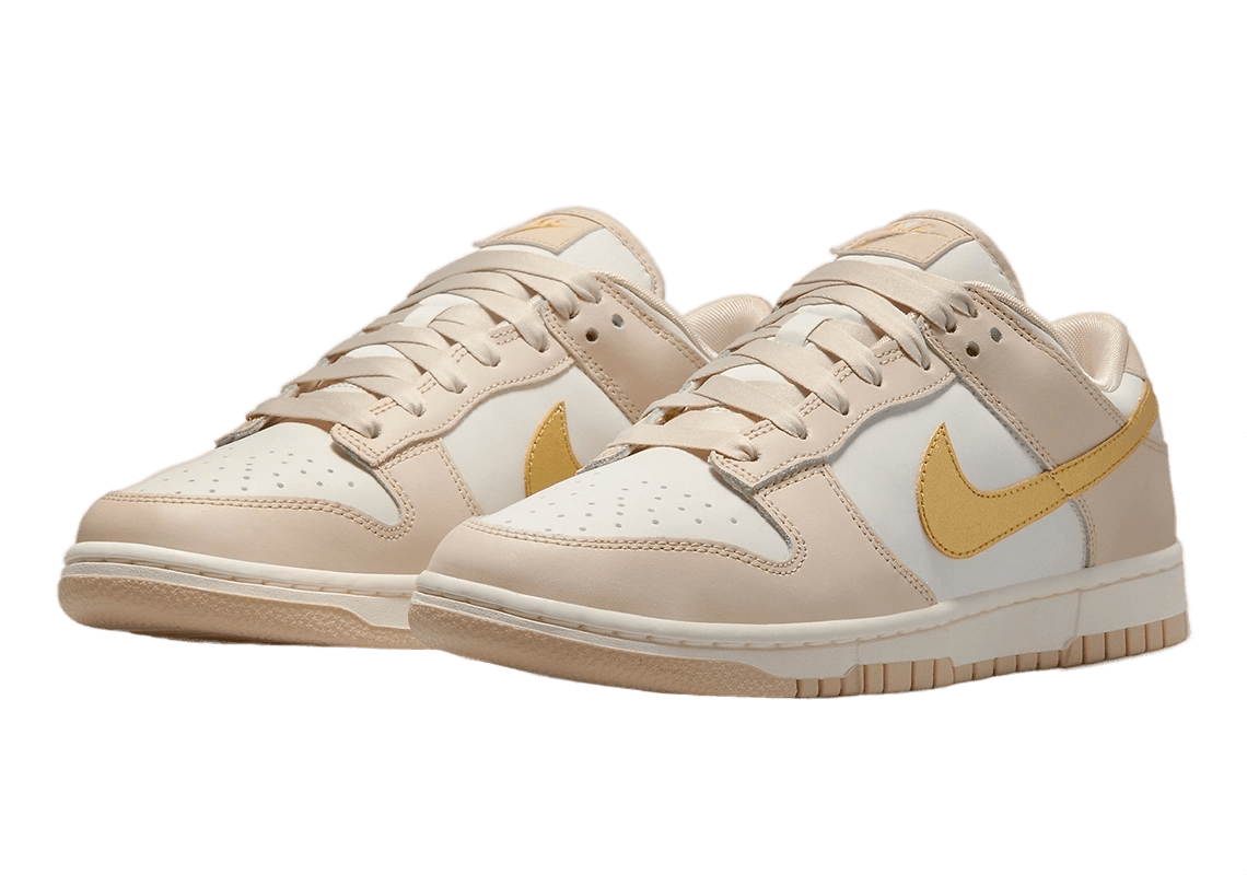 Nike Dunk Low Phantom Metallic Gold