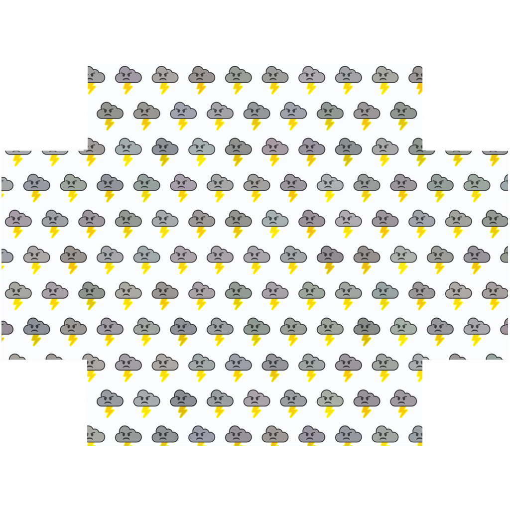 Storm Emoji Crib Sheet – Helicity Designs