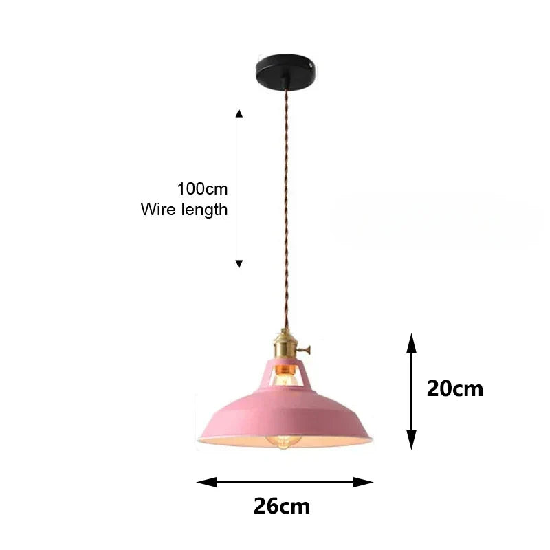 Product Image for Skorter | Colorful hanging pendant lighting for kitchen restaurant – Adjustable hanging pendant lighting, 1pc / Tricolor Light