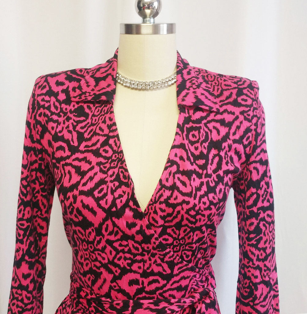 vintage diane von furstenberg wrap dress