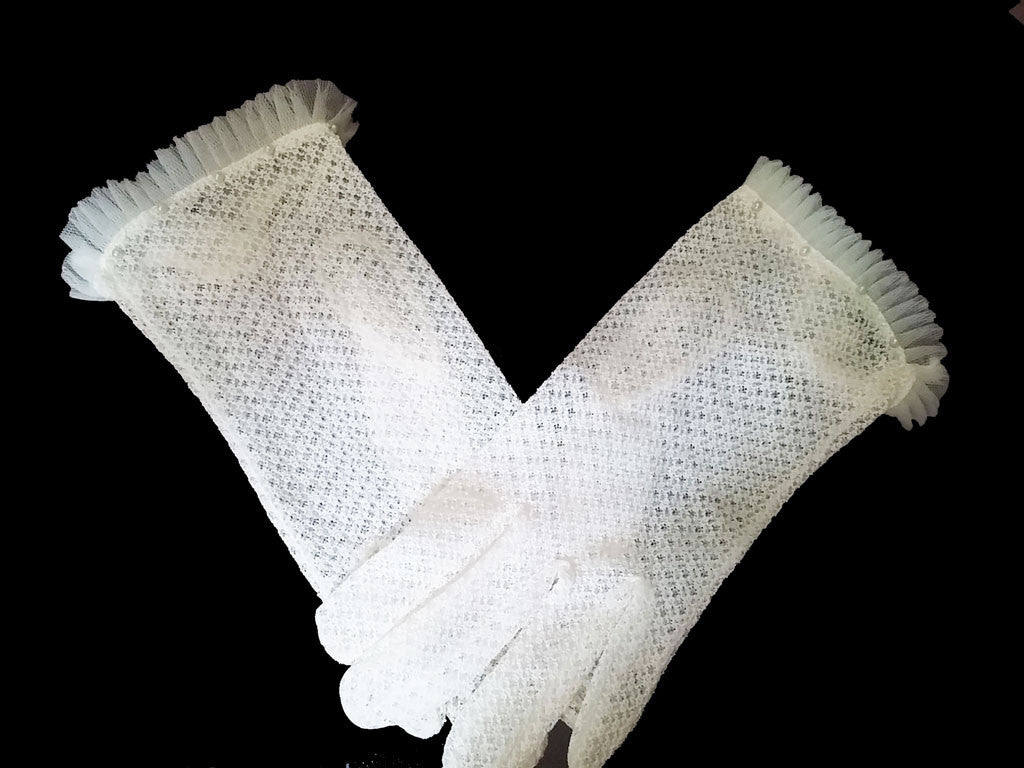 50s lace gloves