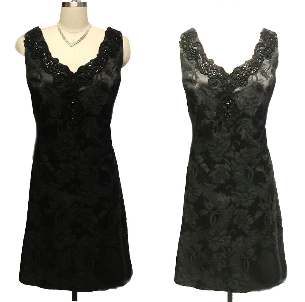 black dress size 16w