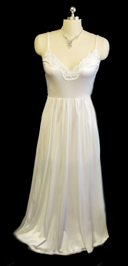 Vintage Bridal Wedding Night Val Mode Peignoir And Nightgown Set Adorned Vintage Clothing 4047