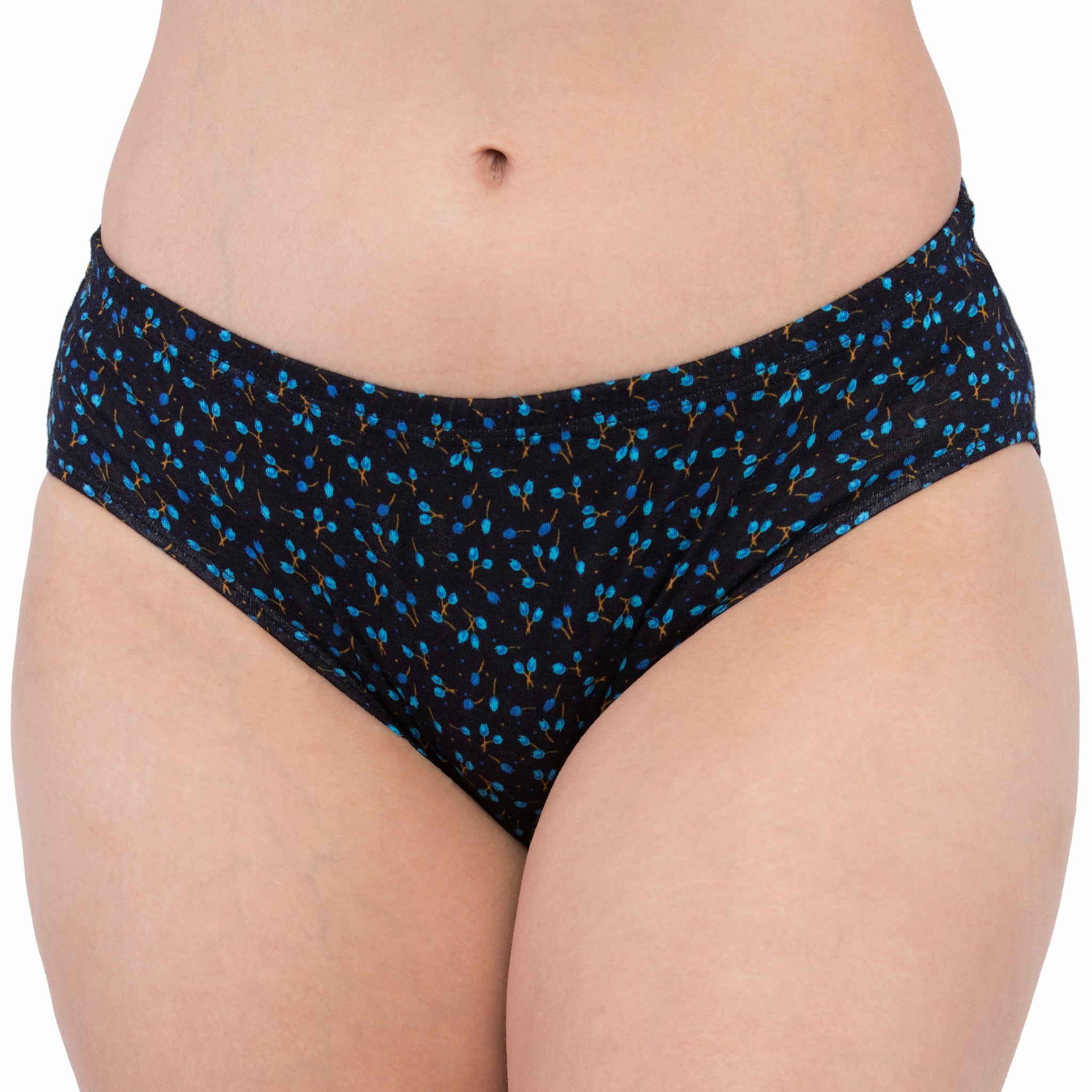 464 INR - Hipster Panty for Women - Outer Elastic - Cotton Panty