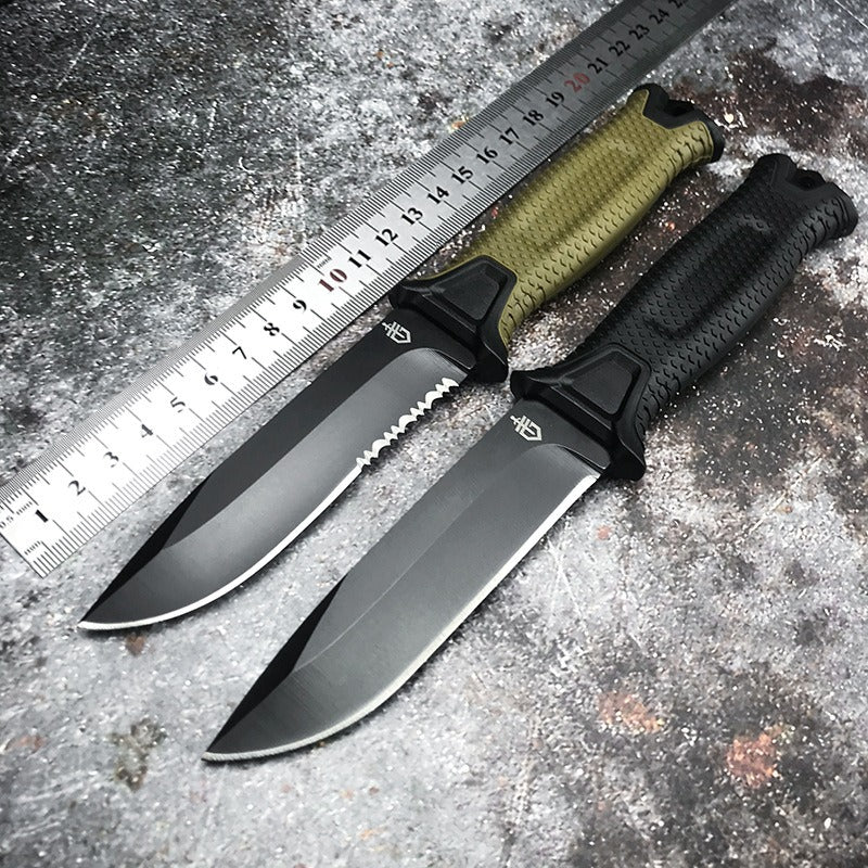 Goebel Infantry Outdoor Tactical Wilderness Survival Straight Knife Collection Of Self-Defense Carry Knives Outdoor Pocket Knife